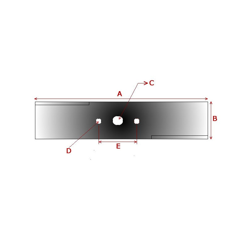 Rasenmahermesser Electrolux 511-8806