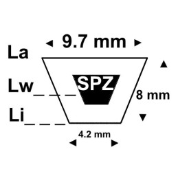 Keilriemen SPZ900