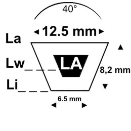 Keilriemen OLA45