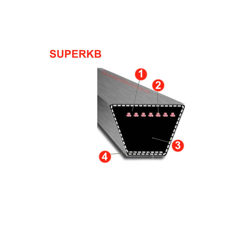 Keilriemen 4LK450 Keilriemen 4LK450